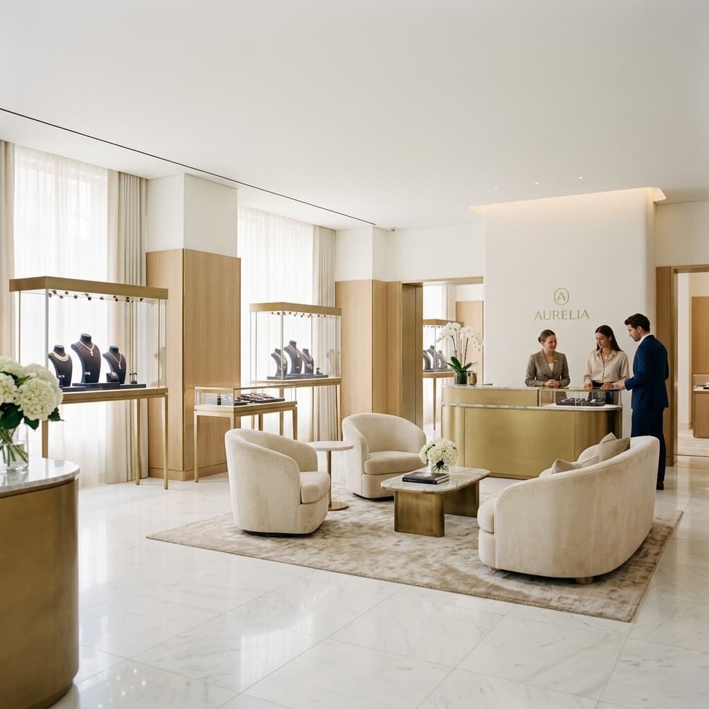 Luxury Showroom Interior